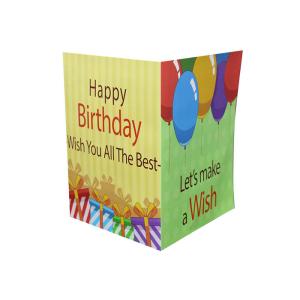 5"X7" 60 Seconds Recordable Greeting Card Module Audio Play With AG10 Battery