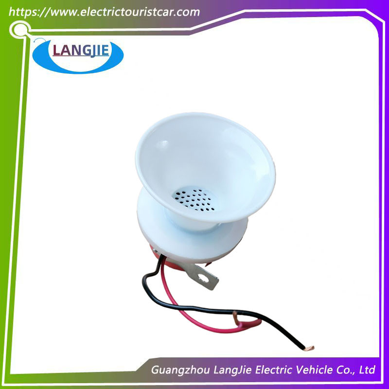 White Buzzer Alarm Horn Speaker Marshell Golf Car Parts