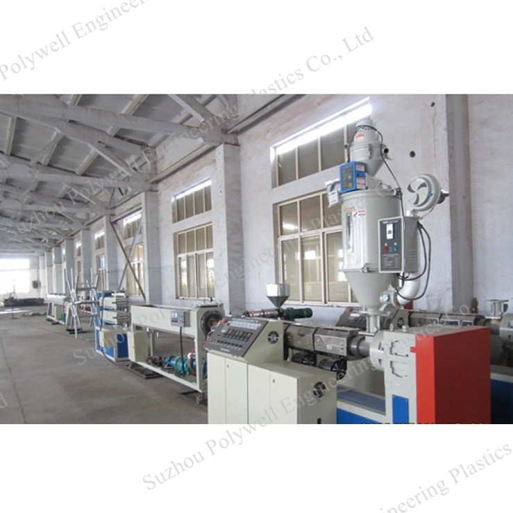 Plastic Pipe PVC PE PP PPR Single Wall Corrugated Electrical Conduit Protective Sheath Pipe Tube Extrusion Line