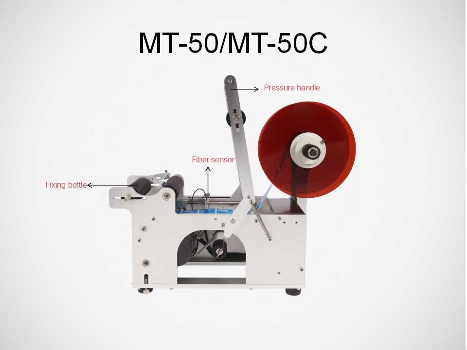 High Speed Round Bottle Labeling Machine 25-50 Times / Min Easy Operation