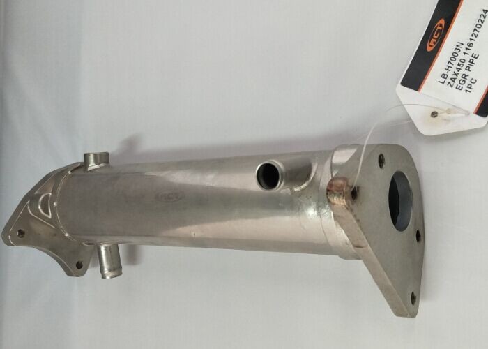 ZAX450 Hitachi Excavators Spare Parts EGR Pipe Silver Color 1161270224