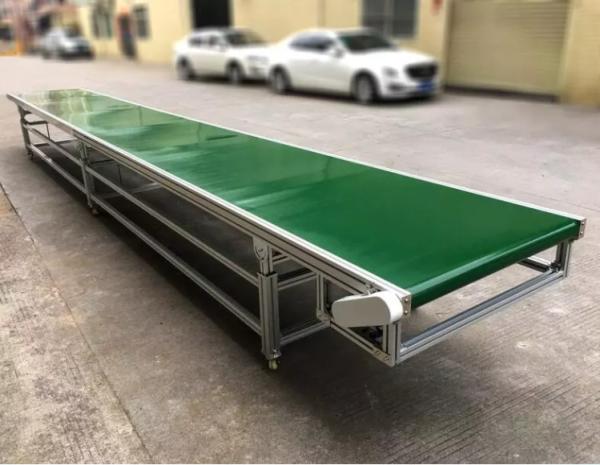 Ailusi High Quality Custom Assembly Line Industrial Transfer Green Pvc Belt