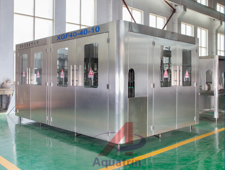0.2L-2.5L 50HZ 3P Beverage Filling Machine Combiblock Drinking Water Filling Machine