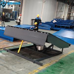 Adjustable Hydraulic Dock Plate 10 Ton Warehouse Loading And Unloading Platform
