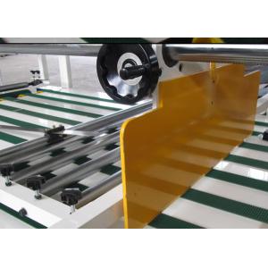 High Effieciency Carton Folding Gluing Machine Simple operation Semi Automatic
