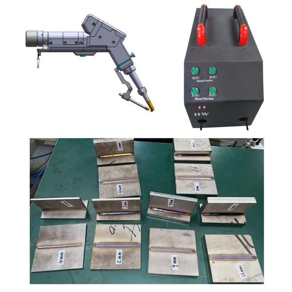 Fiber Handheld Single Motor Laser Welding Machine for Steel / Stainless Steel