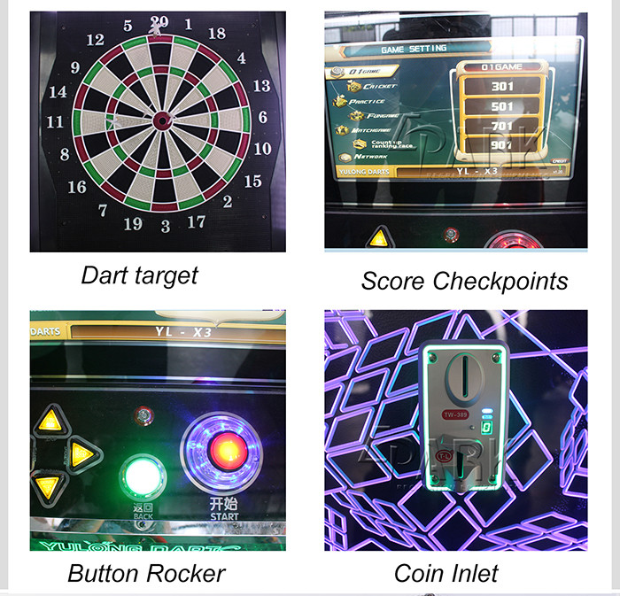 Luxury Coin Operated Arcade Machines For Amusement Park / Shopping Mall
