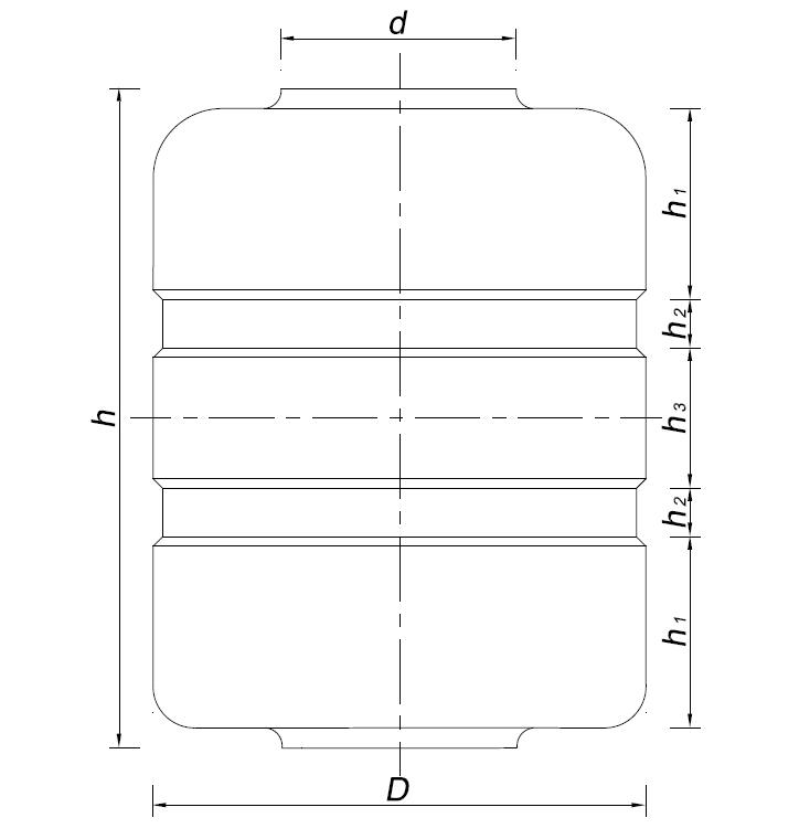 Height 510mm EVA Foam Rotating Highway Roller Barrier