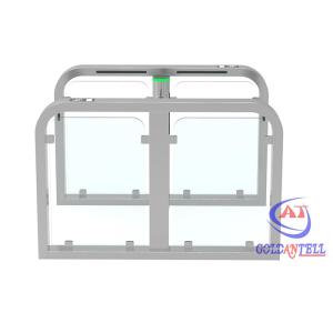 Slim Pedestrian Speed Gates RFID QR Code NFC Card Pass Control For Gym