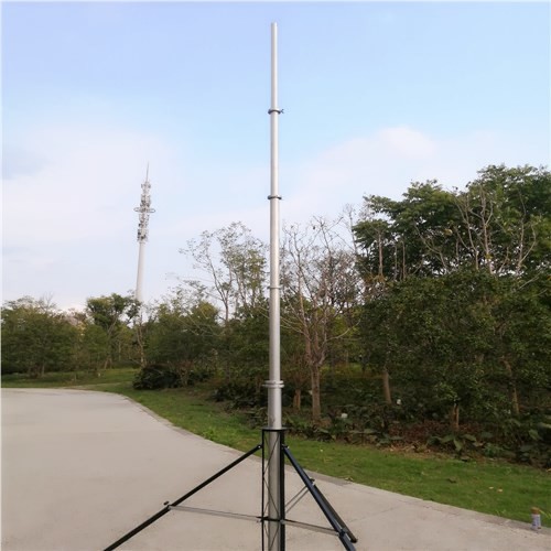 50ft Movable Easy Up Lightweight Telescoping Mast Pole