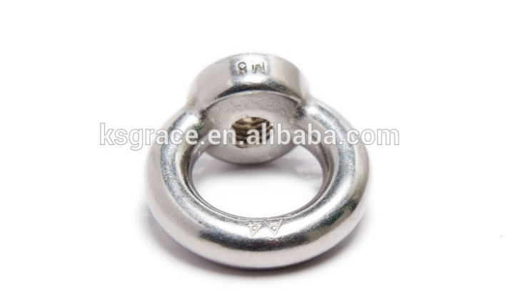DIN582 Rigging Hardware Eyenut Stainless Steel Lifting Eye Ring Nuts Lifting Eye Nuts