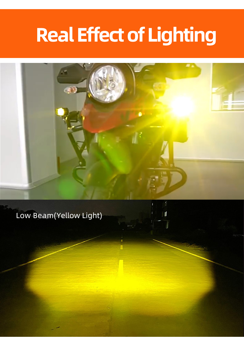 20000Lm 60W Driving LED Motorcycle Lights 16V Led Headlights Fog Lights