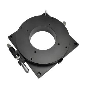 Hollow Manual Rotation Stage Fine Tuning Rotary Slide Stage 360 Degree