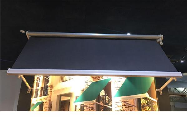 Heavy Duty Remote Control Outdoor Awnings Drop Arm Window Awning