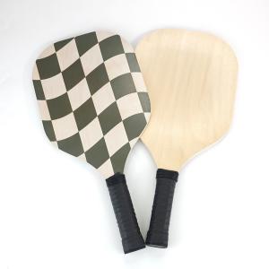 Custom Logo Double Sided Printed Plywood Pickleball Paddle Sublimation Blank