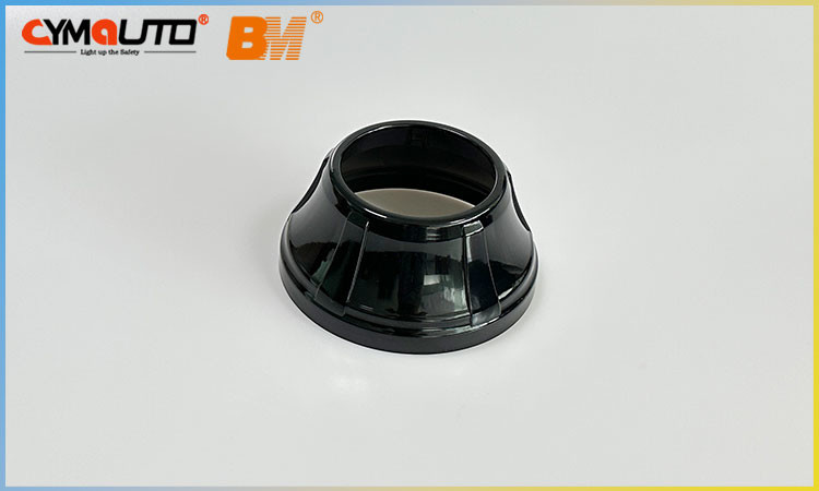 waterproof Bi Xenon Headlamp A Shroud Universal 3.0 Inch PVC Projector Lens Shroud