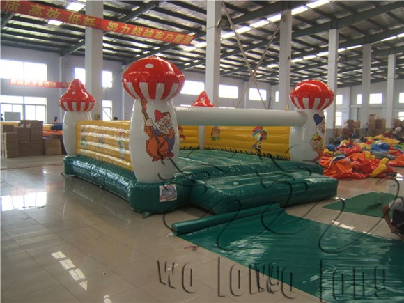 hot sell air bouncer inflatable trampoline, inflatable bouncy castle