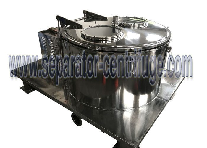 PPTD Top Discharge Vertical Basket Centrifuge For Hemp And Alcohol Extraction