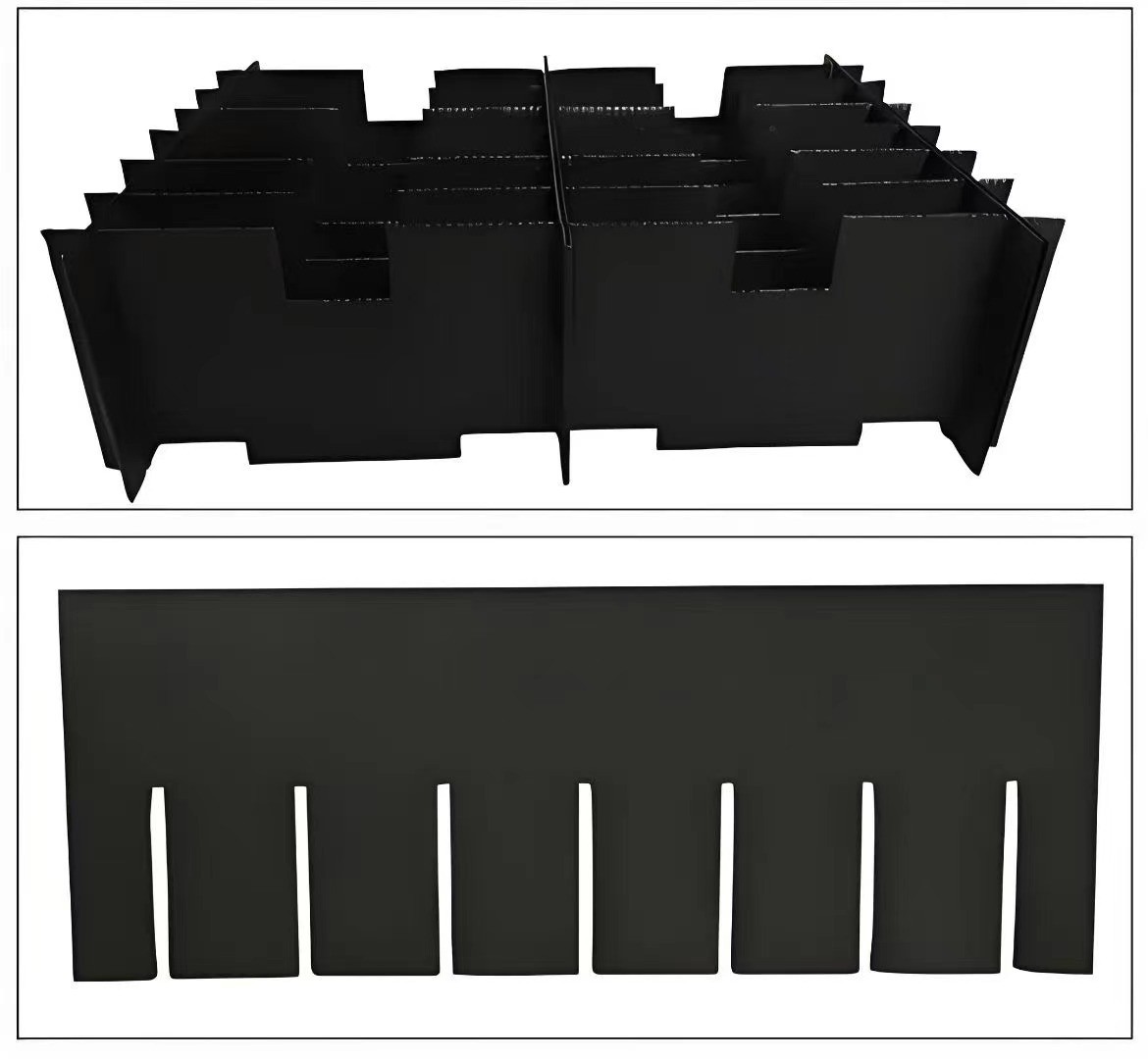 Plastic Dividers Box PP Corrugated Sheet Polypropylene Hollow Board Partition