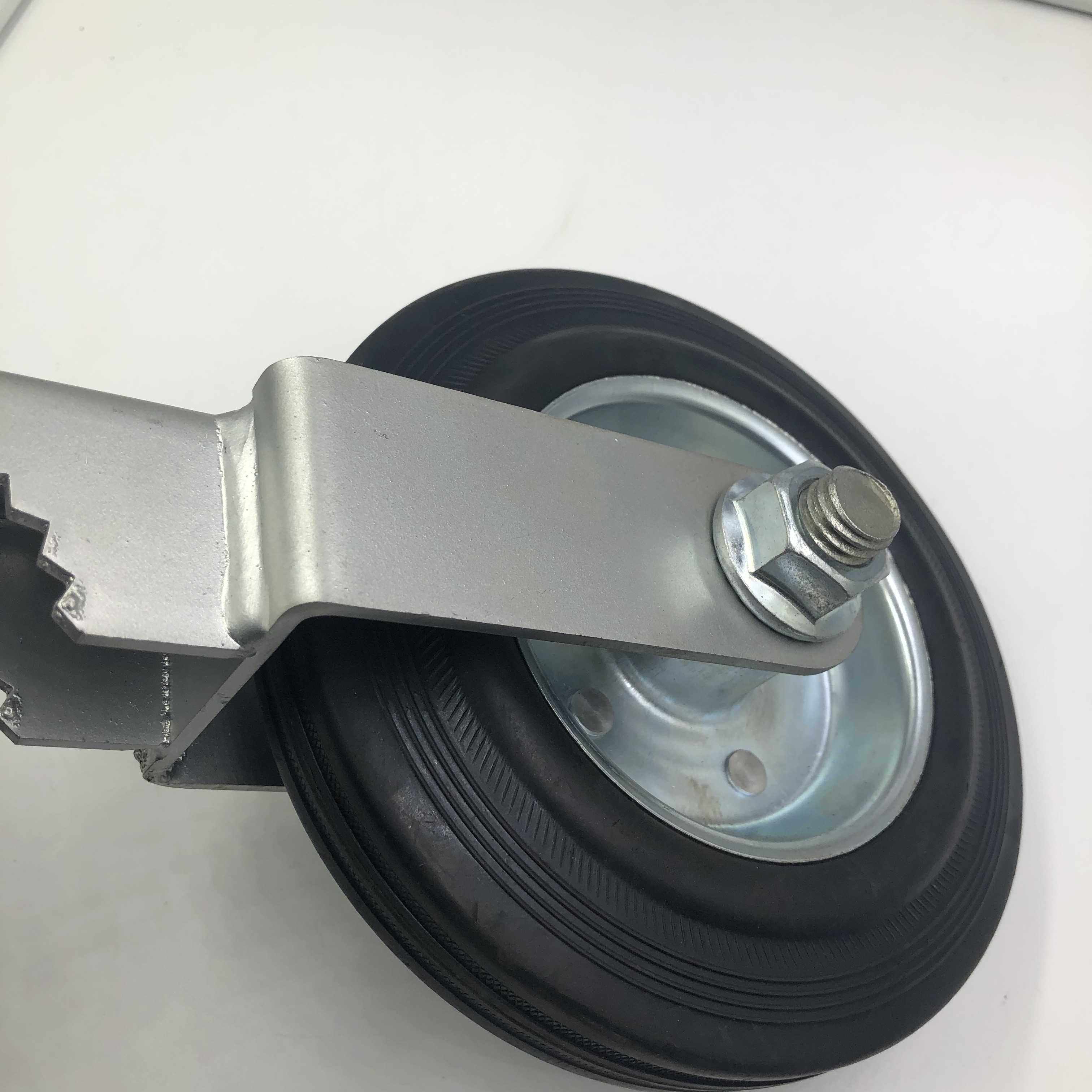 Hot Galvanized Metal Chain Link Fence Rolling Gate Carrier Wheels