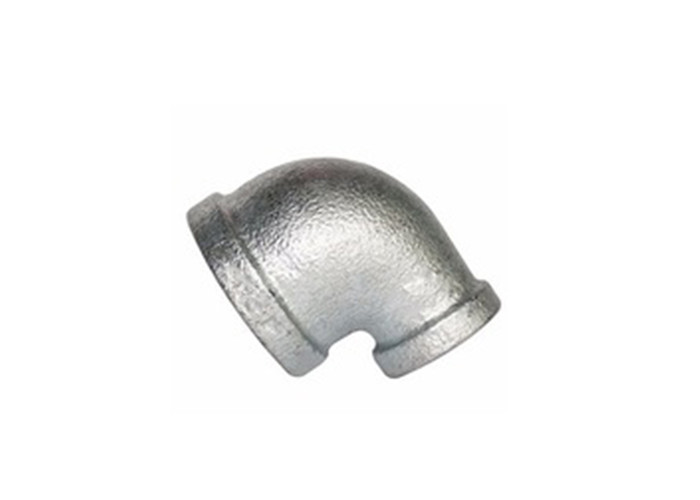DIN Standard Malleable Iron Pipe Fittings Street 90 Elbow Female Smooth Surface