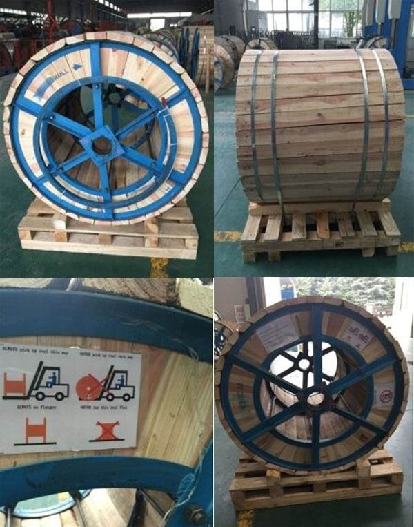 48 Core Outdoor Aerial ACS Armoured OPGW(Optical fiber composite overhead ground wire) Fiber Optic Cable 4