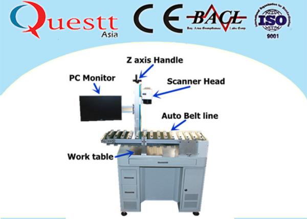 Industrial 4.0 Laser Marking Equipment , Laser Part Marking Machines With Auto