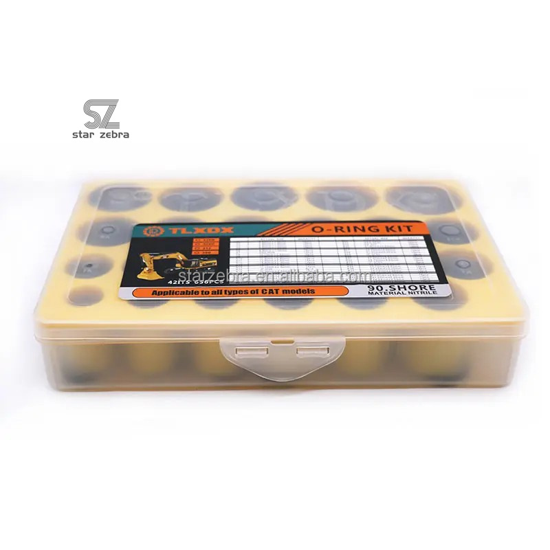 666PCS Nitrile O-ring Kit 90 Shore Material Suitable for All CAT Models Energy Mining