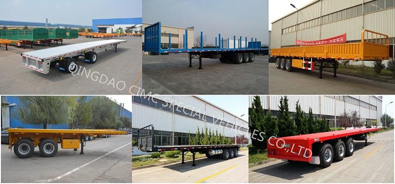 CIMC flatbed trailer for sale 