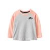 Buy cheap Polyester Spring Children'S Clothing Bottoming Top Girls Grey Long Sleeve Shirt from wholesalers