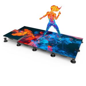 P2.97 Interactive Dance Floor LED Display Front service For Amusement Areas