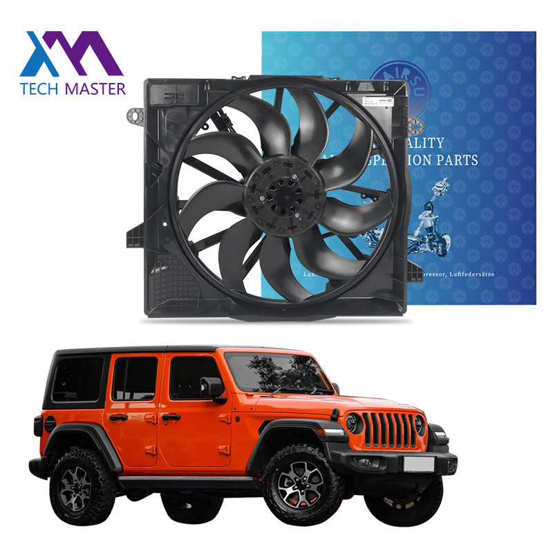 Jeep Wrangler JL2.0L Radiator Auxiliary Fan with Air Cooler Fan Motor