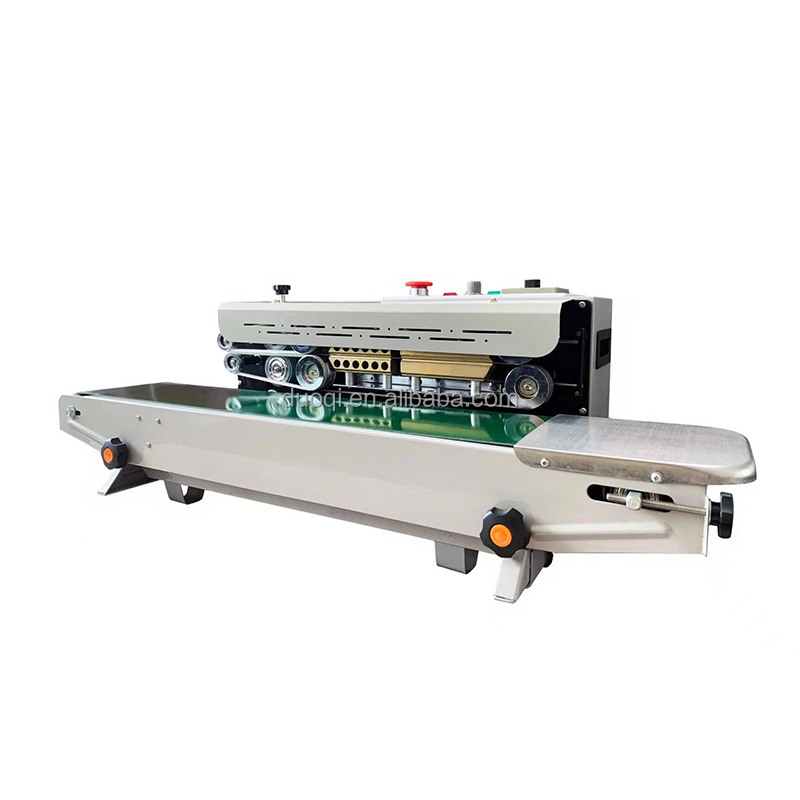 Horizontal Automatic Bag Sealing Machine DUOQI FR900 Continuous Band Heat Sealer