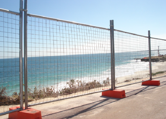 High Visibility Australian Temporary Fence Break Resistant Quick Connect