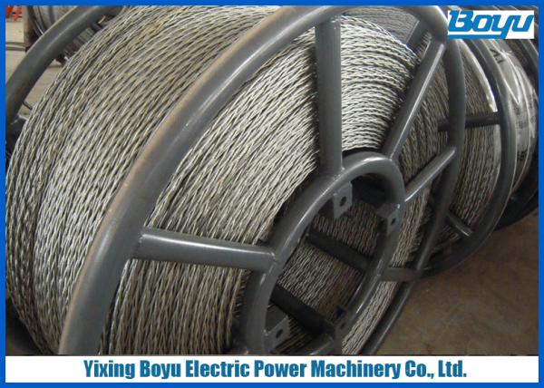 6 Squares 18 Strands Anti Twisting Steel Wire Rope For Transmission Line