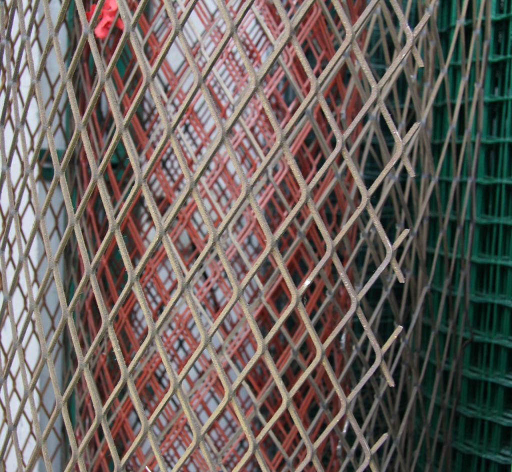 Aluminium Expanded Expanded Wire Mesh For Outdoor Decoration Wall Cladding