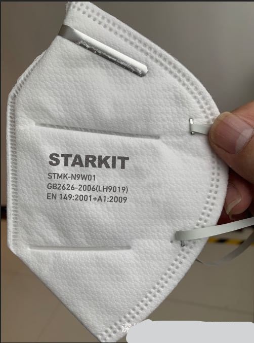 Hot starkit N95 FFP2 face mask, BFE95% good quality protect face mask