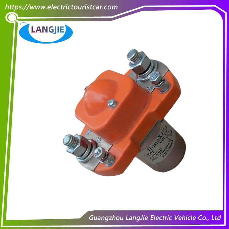 Buggy Golf Cart Main Contactor ZJ200D Marshell Electric Golf Cart Performance Parts