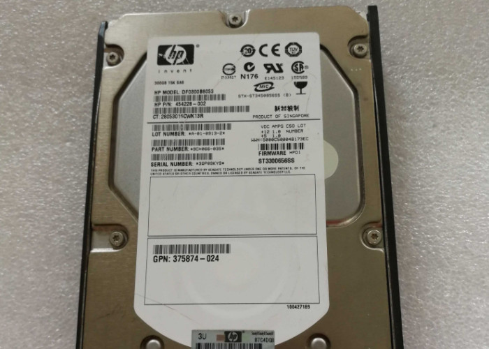 454228-001 384854-B21 Internal Hard Disk For HP Laptop 488058-001 146GB SAS 3.5 Inch