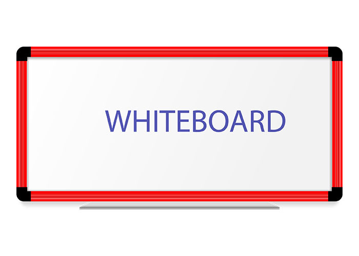 Double Side Wall Mounted Magnetic Whiteboard On Wall Calendar Aluminum Frame