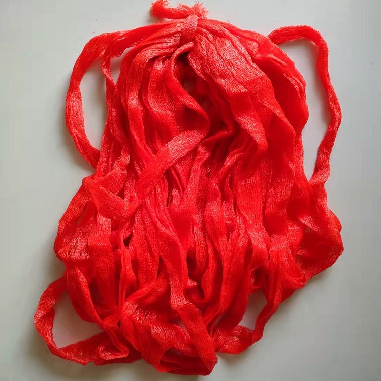 Vegetable Storage Knitted Tubular Net Bags LDPE Plastic Mesh packaging