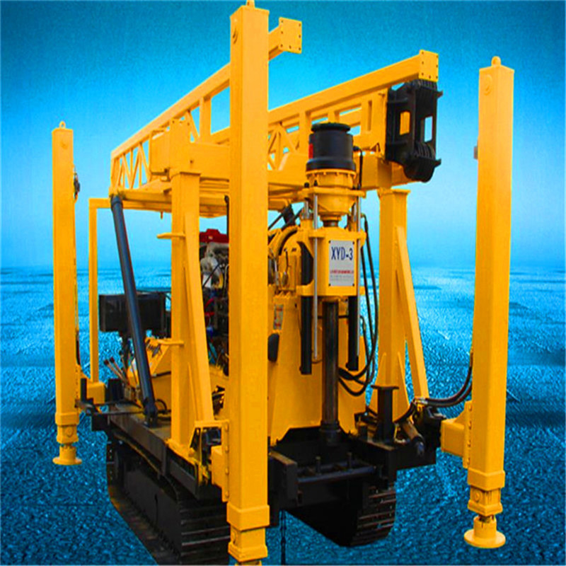 XY-3 Hydraulic Core Drilling Machine 600m Rope Core Extraction Machine Deep Hole Wheel Rock Drilling and Core Extraction Equipment