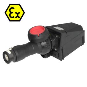  ATEX Explosion Proof Plug and Socket 16A 32A 63A 3 Pin for Oil and Gas Chemical Processing Manufactures