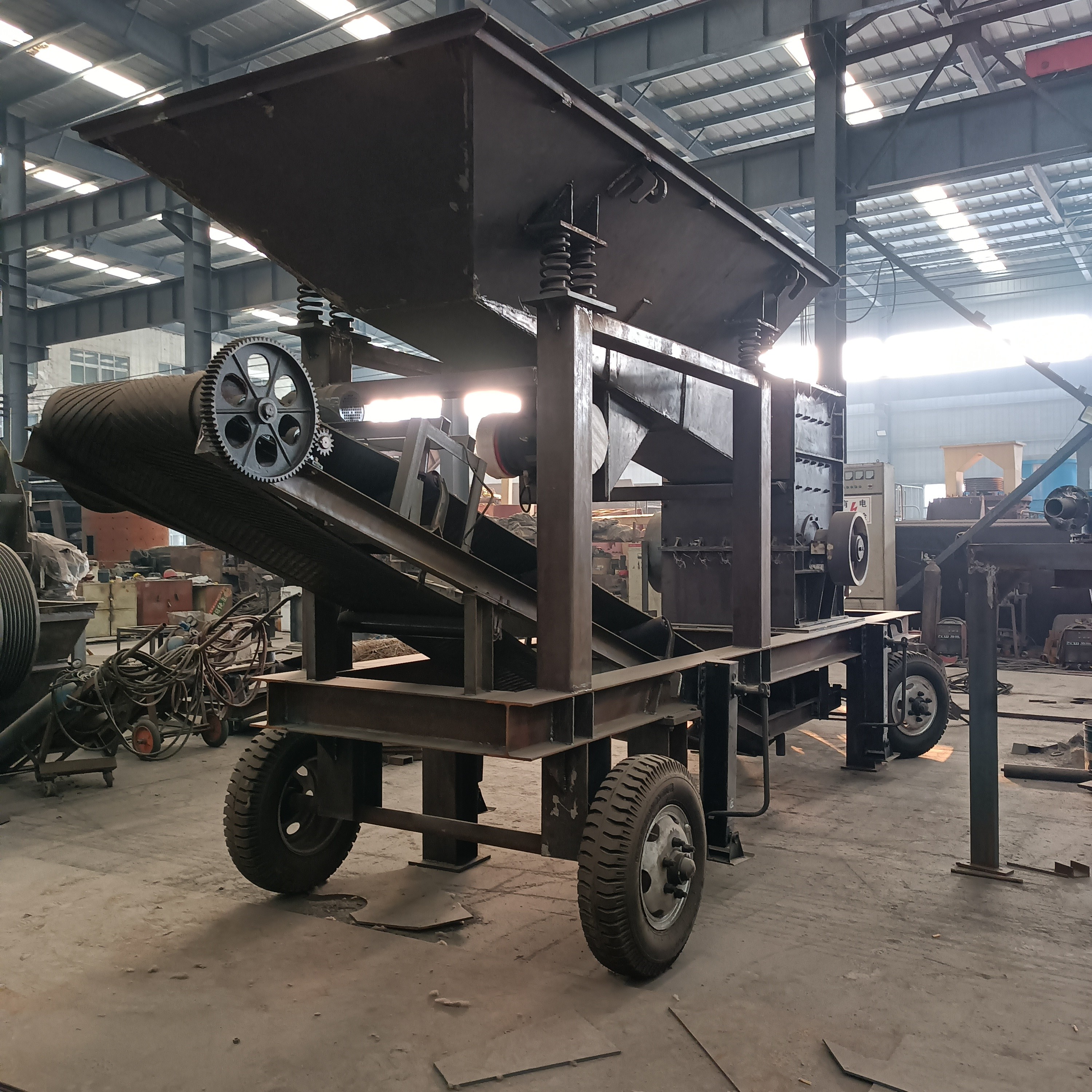 Business Cooperation For Small Mobile Hammer Mill Custom Standard