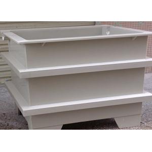  Acid And Alkali Resistance PVC Electroplating Tanks , Chrome Plating Bath Manufactures