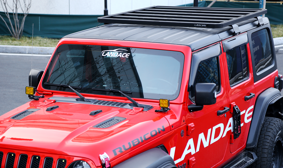 Hard Top Roof Racks for Jeep Wrangler JL Aluminum Extrusion for Superior Performance