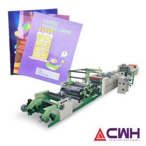  430mm Exercise Book Making Machine With 2 Colors Flexo Printing Manufactures