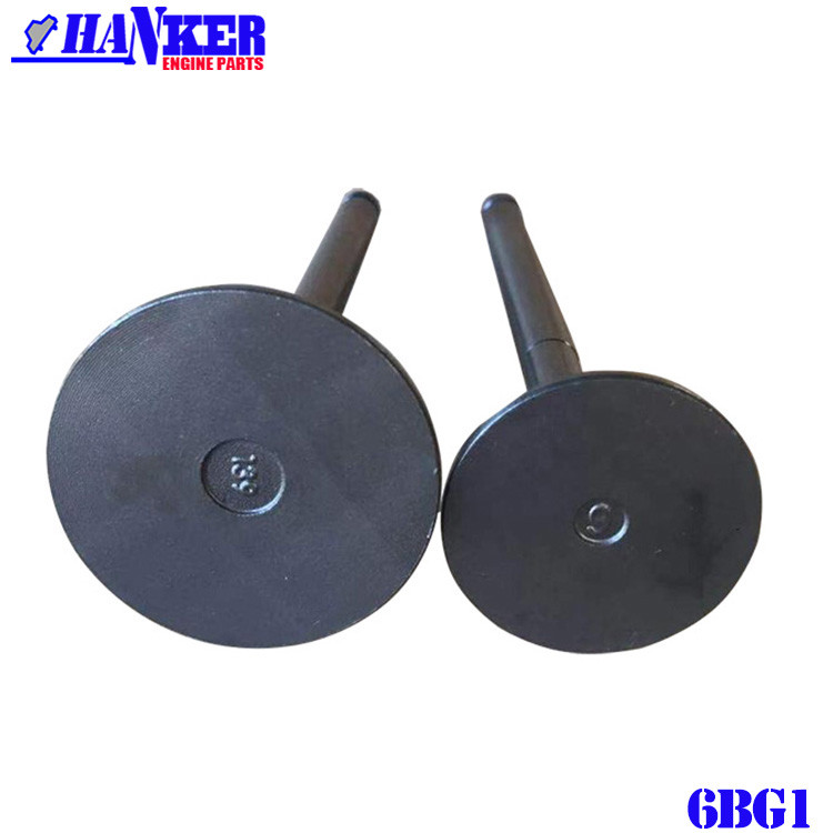 Casting 4cr9si2 Intake Exhaust Valve Top Mounted Excavator Isuzu 6BG1