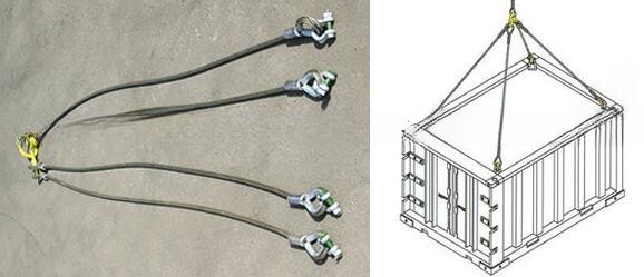 6ft DNV 2.7-1 Standard Cargo Carrying Units CCU Closed Drilling Box 6 feet Mini Offshore Container Sling Set Optional