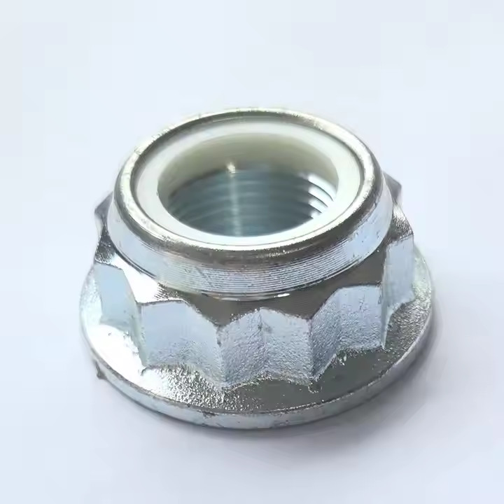 40Cr/35CrMo Rear Axle Nut M16-24 With Colored Zinc Plating Surface